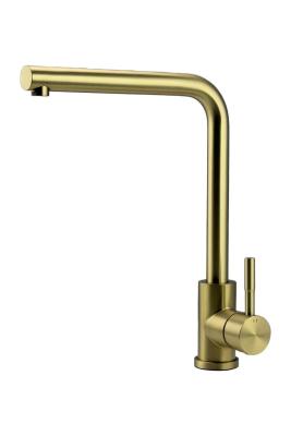Pure.Sink Prestige Kombinációs szett Arany mosogató 50x40 cm Arany Konyhai csapteleppel 1208970764