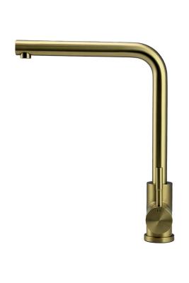 Pure.Sink Prestige Kombinációs szett Arany mosogató 50x40 cm Arany Konyhai csapteleppel 1208970764