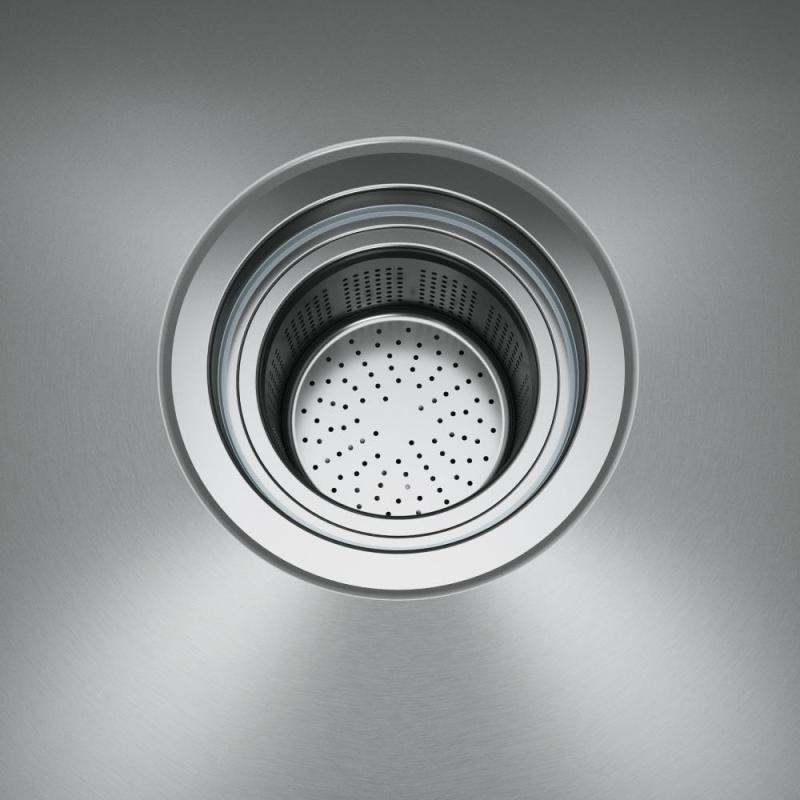 Franke Maris Quiet MQX 110.50 RVS mosogató 50x40 cm Alulról szerelhető 122.0694.477