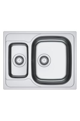 Franke Spark SKX 660 1,5 RVS Mosogató fordítható Felépítés 62x49cm 101.0714.455