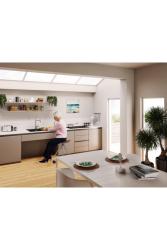 Franke Maris MRG 610-60 Care Fragranite Matt Fekete sekély mozgássérült mosogató 635 x 559 mm Felépítés csaplyukkal 114.0729.484