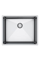 Franke Bolero Plus New R10 B2X 210-50-40 RVS mosogató, lapba építhető, aláépíthető és felépíthető 50x40 cm 127.0728.977