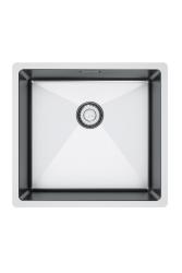 Franke Bolero Plus New R10 B2X 210-40-37 RVS Mosogatólap Síkbeépítés, alulról szerelés és felül építés 40x37 cm 127.0730.522