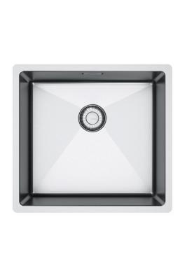 Franke Bolero Plus New R10 B2X 210-40-37 RVS Mosogatólap Síkbeépítés, alulról szerelés és felül építés 40x37 cm 127.0730.522