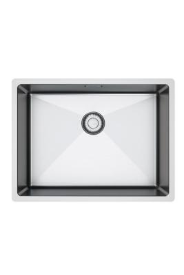 Franke Bolero Plus New R10 B2X 210-50-37 RVS Mosogató laposbeépítés, alulról építés és felülről építés 50x37 cm 127.0730.521