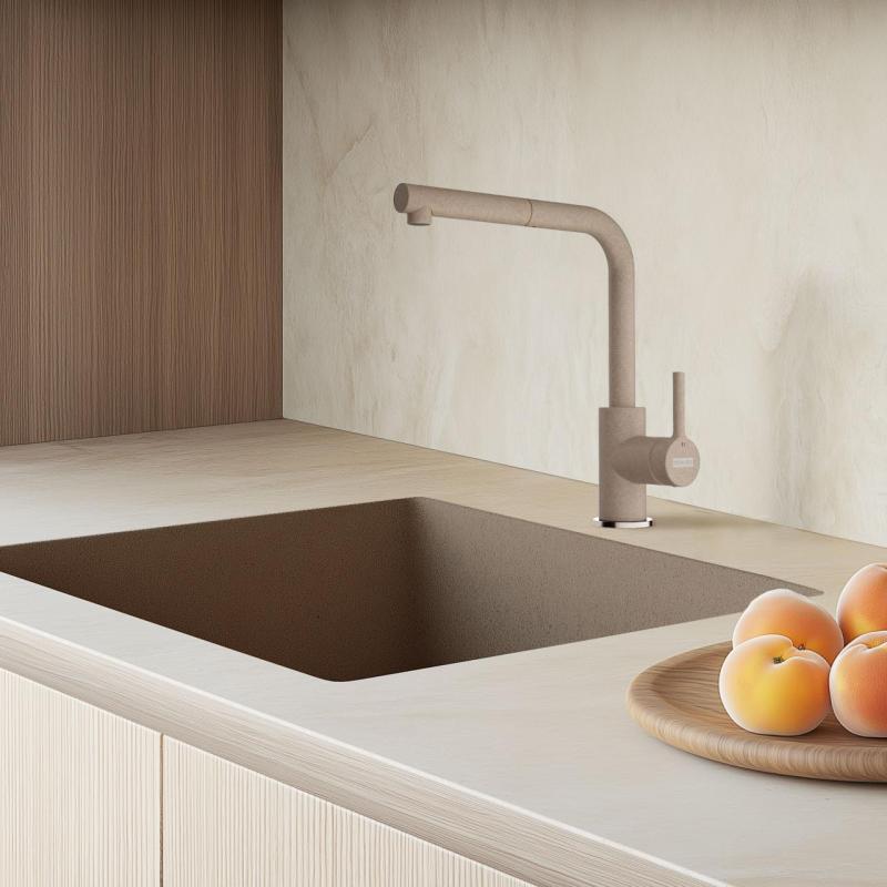 Franke Lina L Konyhai csaptelep Oyster kihúzható kifolyóval 115.0728.487