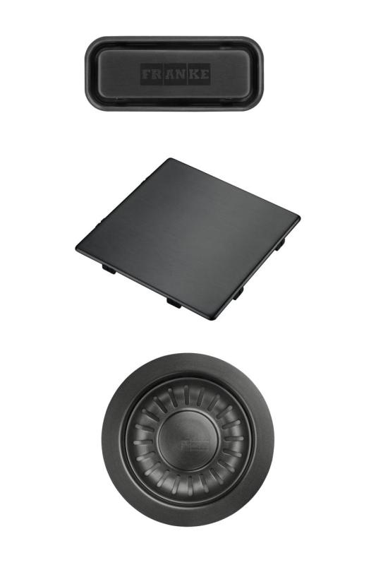 Franke Kubus 2.0 színkészlet Lefolyókészlet Gun Metal 1208970828