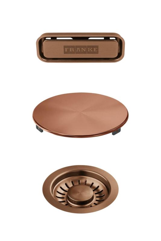 Franke Maris színkészlet Vízelvezető készlet Réz 1208970842