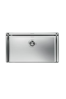 Foster Phantom Slimline Rozsdamentes Acél Mosogató 71x40cm Alulról Szerelhető Kerámia Munkalapokhoz 1208971121