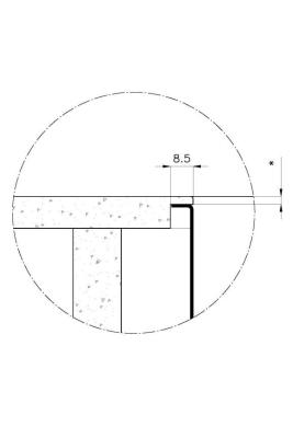 Foster Phantom Slimline Rozsdamentes Acél Mosogató 71x40cm Alulról Szerelhető Kerámia Munkalapokhoz 1208971121