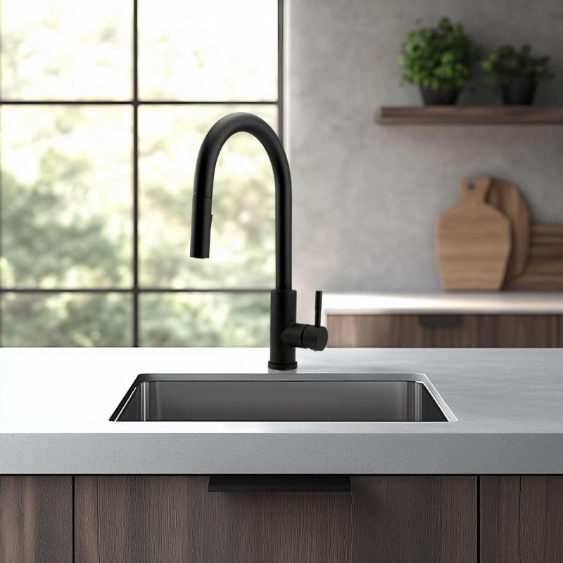 Pure.Sink Exclusivo rozsdamentes acél mosogató 34x40 cm 10mm sugárzású alulról, lapos beépítés és felépítés PEX3440-02