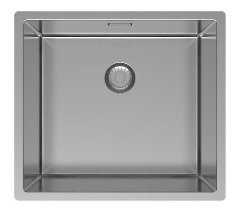 Pure.Sink Exclusivo RVS mosogató 45x40 cm 10mm sugárzó alulról, lapos építésű és felépített PEX4540-02