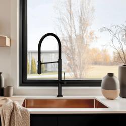 Pure.Sink Exclusivo Réz mosogató 50x40 cm 10mm sugárzó alulról, laposan és felülről PEX5040-62