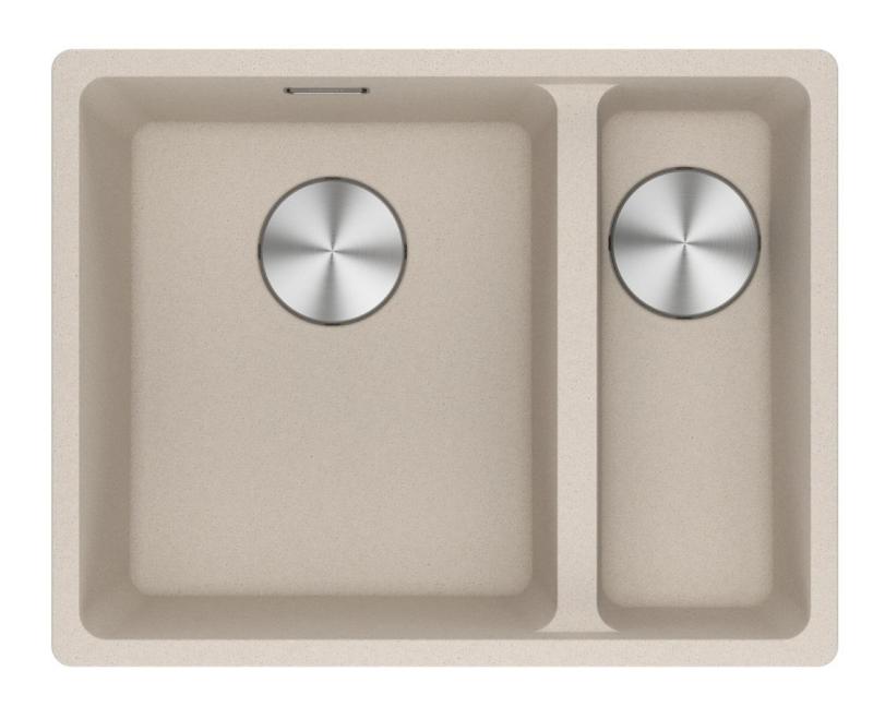 Franke Maris MRG 160-34-15 Fragranite Coffee cream mosogató, Bal oldali alulról szerelhető 125.0725.663