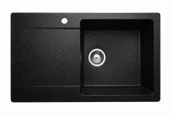 Graniteland Liri Granit Arduin kőzet megjelenésű mosogató csepegtetővel 765x448 mm 1208971437