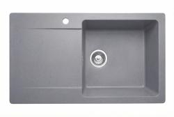 Graniteland Liri Granit Szürke mosogató csöpögőrésszel 765x448 mm 1208971441