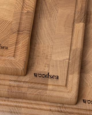 Woodsea Woodstone Oak L - Tölgyfa vágódeszka 50x35cm 1208971446