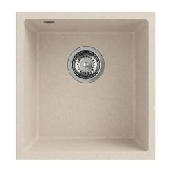 Graniteland Miniva Gránit Mosogató Beige Alulról Szerelhető 385x410 mm 1208971451