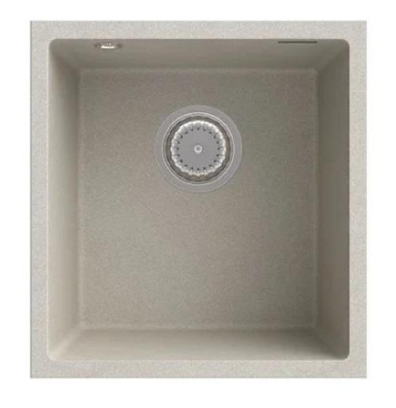 Graniteland Miniva Gránit Mosogató Beige Alulról Szerelhető 385x410 mm 1208971451