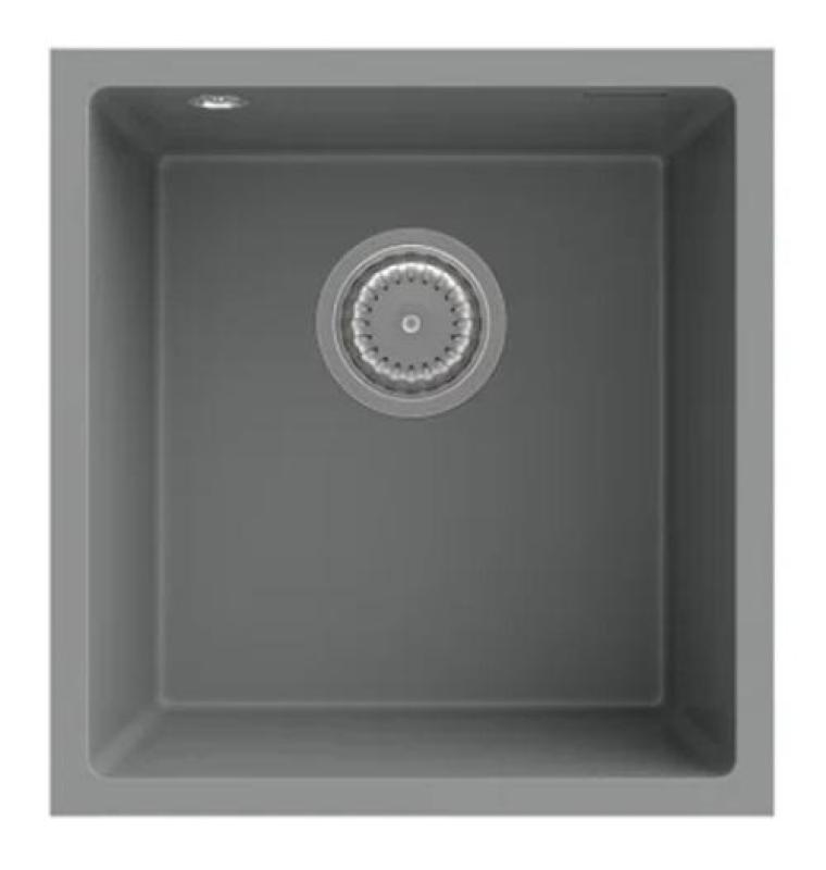 Graniteland Miniva Gránit Mosogató Szürke alulról épített 385x410 cm 1208971453