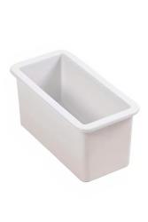 Ausmann Ceramic Ember Kerámia Fehér Félmosogató Felületre és Aláépítésre 174 x 400 mm Réz dugóval 1208971502