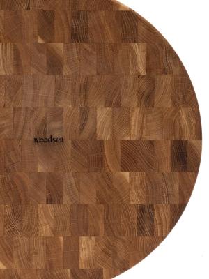 Woodsea Woodstone Oak kerek - Tölgyfa Kerek Vágódeszka Ø42cm 1208971525