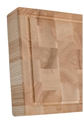Woodsea Woodstone Ash S - Essen Fa Vágódeszka Négyzet 20x20cm 1208971526