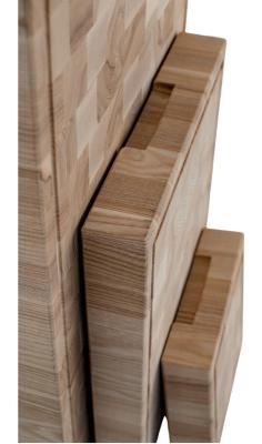 Woodsea Woodstone Ash S - Essen Fa Vágódeszka Négyzet 20x20cm 1208971526
