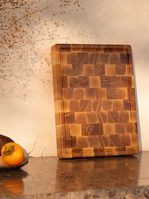 Woodsea Woodstone Ash L - Essen Fa Vágódeszka 40x60cm 1208971528