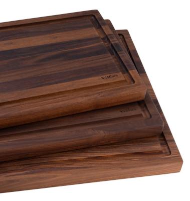 Woodsea Butcher Groove M - Diófa Vágódeszka lécsatornával 50x38 cm 1208971535