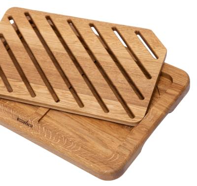 Woodsea Kenyér Tölgy - Tölgyfa Kenyérvágó Deszka Tölgy 45x30cm 1208971538