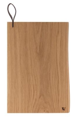 Woodsea Chop-Chop Oak M - Tölgyfa vágódeszka 35x24cm bőr fogantyúval 1208971540