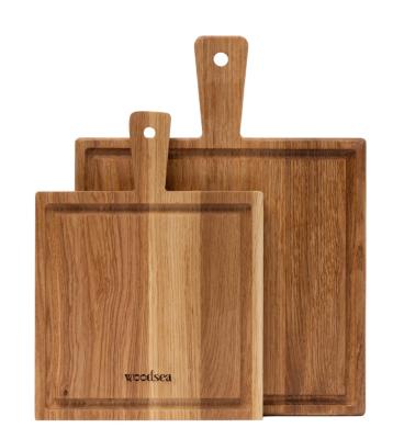 Woodsea Dunes Oak M - Tölgyfából készült Dunes vágódeszka 34x26cm 1208971546