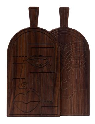 Woodsea Maszk Dió - Diófa Maszk vágó- és szolgálótálca 38x19 cm 1208971561