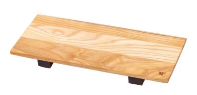 Woodsea Sushi S- Tölgyfa Sushi deszka diófa lábakkal 30x12 cm 1208971584