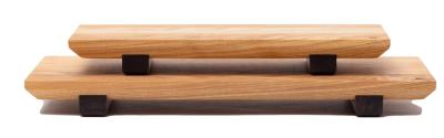 Woodsea Sushi M - Diófa lábakkal ellátott tölgyfa sushilap 30x17 cm 1208971585