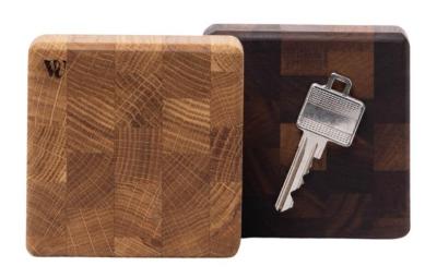 Woodsea End Grain Dió - Diófa Kulcstartó 9x9 cm 1208971601