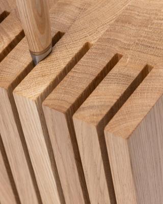 Woodsea Block Oak M - Tölgyfa Kés Tartó Blokk 17x12 cm 1208971610