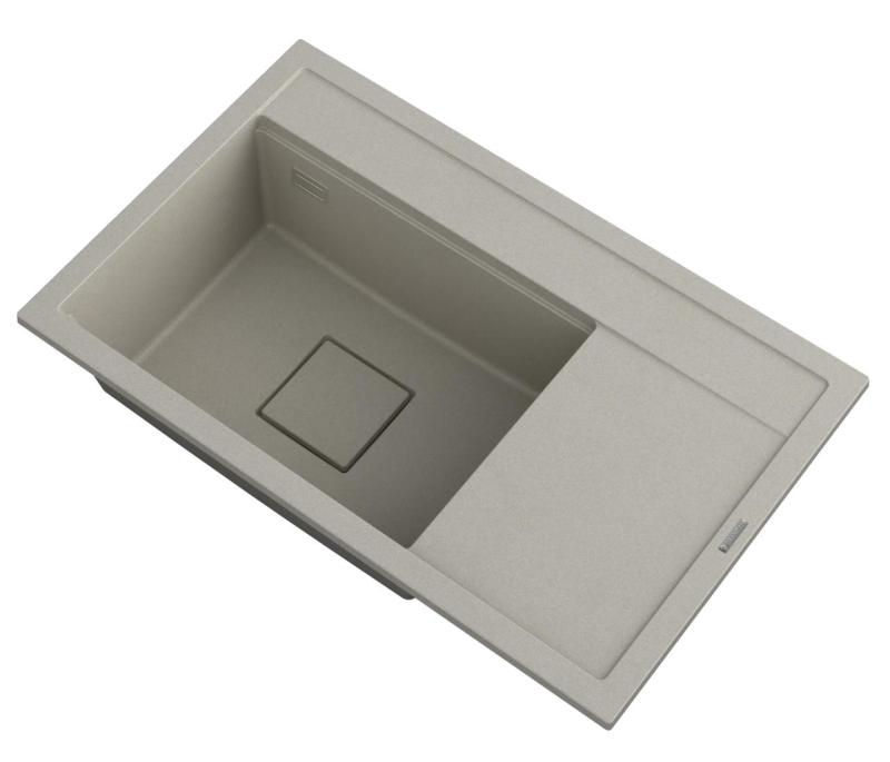 Graniteland Seta Granit Beige Homok Mosogató felépítés 80x50 cm1208971620