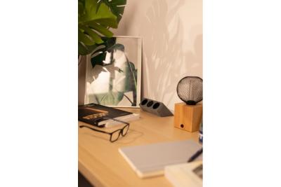 Bútorcsatlakozó SOFITO, 2xSHUKO, USB A+C, 1,5 m kábel, szürke flock