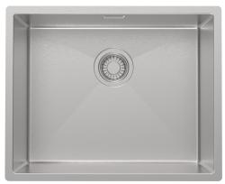Pure.Sink Luxion rozsdamentes acél mosogató 50x40 cm alulról szerelhető, síkba építhető és felülről szerelhető PLX5040-02