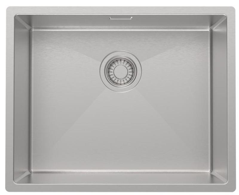 Pure.Sink Luxion rozsdamentes acél mosogató 50x40 cm alulról szerelhető, síkba építhető és felülről szerelhető PLX5040-02