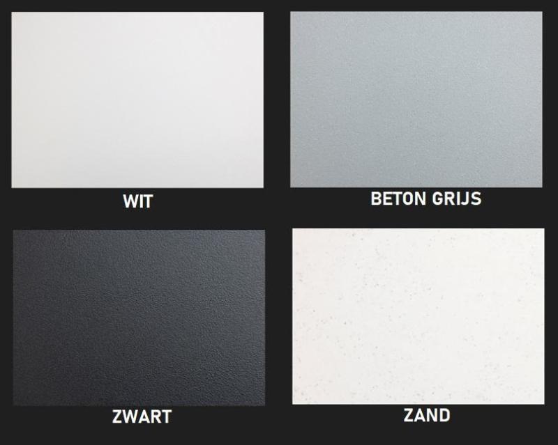 Ausmann Fibre fekete mosogató 50x40cm alulról szerelhető, felületre szerelhető és lapra szerelhető automatikus fekete dugóval 1208971856