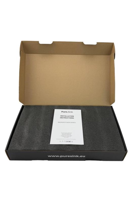 Pure.Sink Elite Steel Pulse-S konyhai csaptelep rozsdamentes acélból kihúzható kifolyóval és szórófúvókával PS8500-02