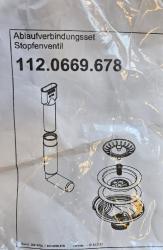 Franke rozsdamentes acél lefolyószett Sirius, 1 edény, 1 középső túlfolyó 112.0669.678