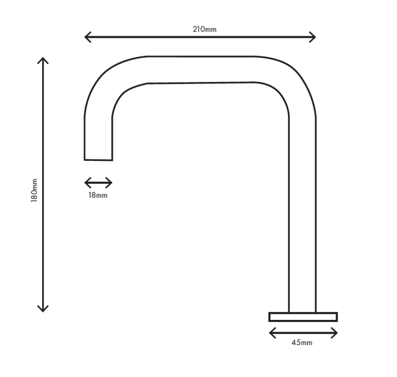 MURO TUA 2 lyukas mosdócsap króm, derékszögű kifolyóval 1208972108