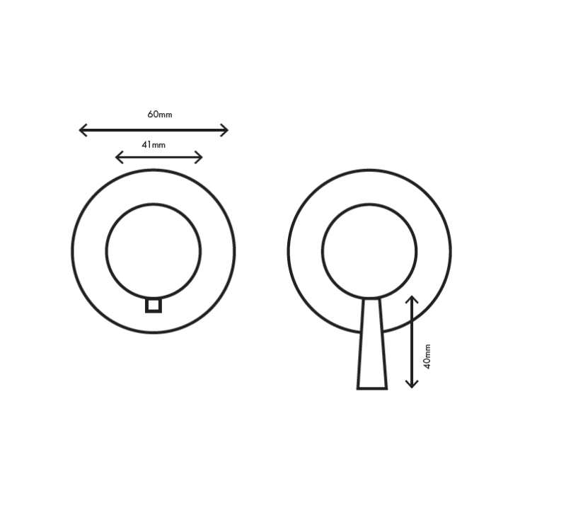 MURO TUA beépíthető zuhanytermosztát csaptelep 3 kivezetéssel, króm M1.B33T.R.CR