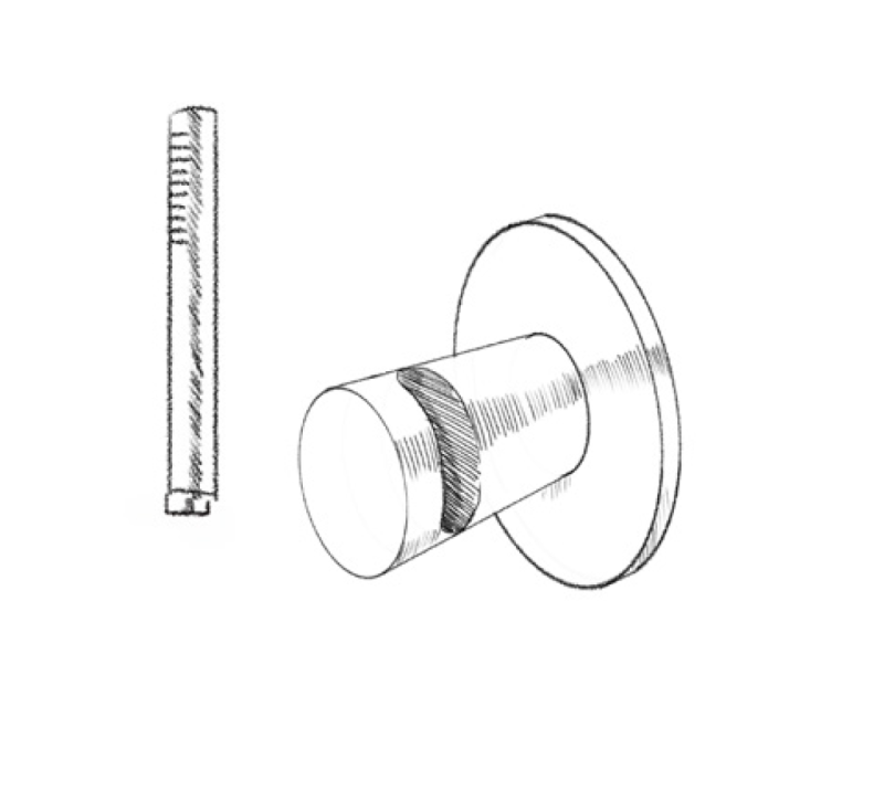 MURO TUA Kézi zuhanykészlet Slim, falcsatlakozóval, króm M1.BA1.S.CR