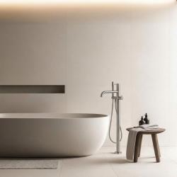 MURO TUA freestanding bath faucet with hand shower chrome M1.CA1.CR