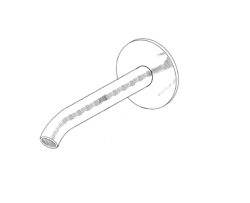 MURO TUA fürdőkád kifolyó króm M1.CA3.W.15.CR